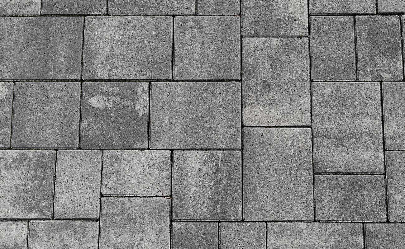 Verona Pflaster in verschiedenen Größen und Farben