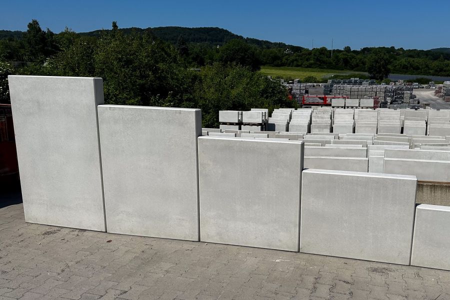 Mauerwinkel aus eigener Produktion